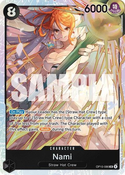 Nami - OP15-086 - Super Rare - Adventure on Kami's Island