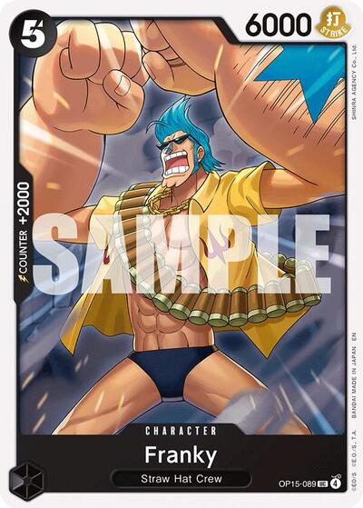 Franky - OP15-089 - Uncommon - Adventure on Kami's Island