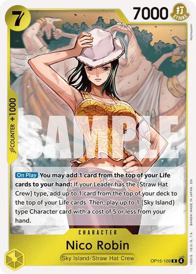 Nico Robin - OP15-109 - Rare - Adventure on Kami's Island