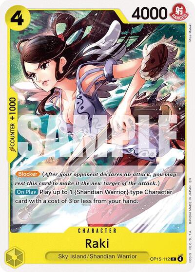 Raki - OP15-112 - Common - Adventure on Kami's Island