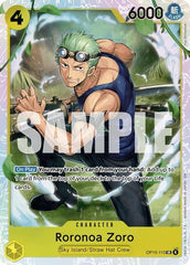 Roronoa Zoro - OP15-113 - Super Rare - Adventure on Kami's Island