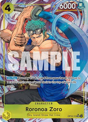 Roronoa Zoro - OP15-113 - Super Rare (Alternate Art) - Adventure on Kami's Island