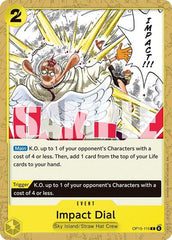 Impact Dial - OP15-115 - Common - Adventure on Kami's Island