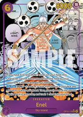 Enel - OP15-118 - Secret Rare (Manga Alt Art) - Adventure on Kami's Island