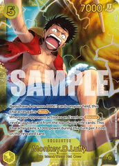 Monkey.D.Luffy - OP15-119 - Secret Rare - Adventure on Kami's Island