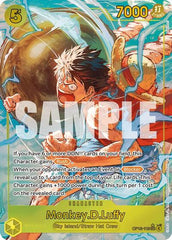 Monkey.D.Luffy - OP15-119 - Secret Rare (Alternate Art) - Adventure on Kami's Island