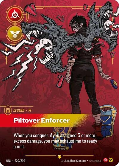 Vi, Piltover Enforcer - 229/219 - Showcase (Overnumbered) - Unleashed