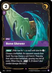 Bone Skewer - 139/219 - Rare - Unleashed