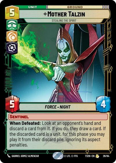 Mother Talzin - Stealing the Spirit - 26/84 - Rare - Twin Suns