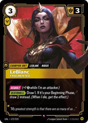 LeBlanc, Fragmented - 172/219 - Rare - Unleashed