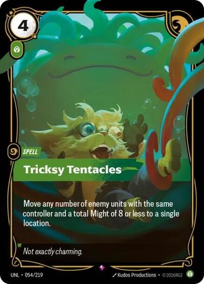 Tricksy Tentacles - 054/219 - Rare - Unleashed