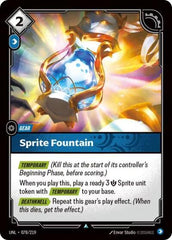 Sprite Fountain - 078/219 - Uncommon - Unleashed