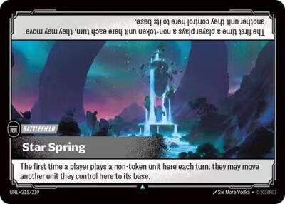 Star Spring - 215/219 - Uncommon - Unleashed