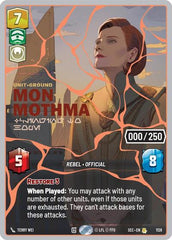 Mon Mothma - Clinging to Hope (Serialized) (Rose Gold) - 1128 - Rare - Secrets of Power