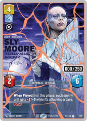 Sly Moore - Witness to Power (Serialized) (Rose Gold) - 1131 - Uncommon - Secrets of Power