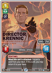 Director Krennic - I Lose Nothing But Time (Serialized) (Rose Gold) - 1136 - Legendary - Secrets of Power