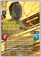 Grand Admiral Thrawn - Grand Schemer (Serialized) (Rose Gold) - 1140 - Legendary - Secrets of Power