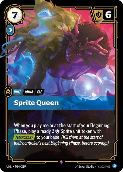 Sprite Queen - 084/219 - Rare - Unleashed