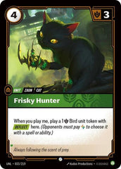 Frisky Hunter - 033/219 - Common - Unleashed