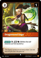 Dragonsoul Sage - 093/219 - Common - Unleashed