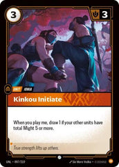 Kinkou Initiate - 097/219 - Common - Unleashed