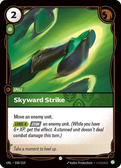 Skyward Strike - 038/219 - Common - Unleashed