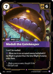 Maduli the Gatekeeper - 144/219 - Rare - Unleashed
