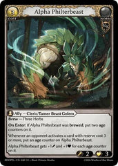 Alpha Philterbeast - 040 - Super Rare - Radiant Origins: Pantheon