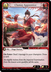 Clumsy Apprentice (125B) - 125B - Uncommon - Radiant Origins: Pantheon