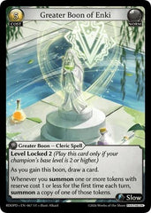 Greater Boon of Enki - 067 - Super Rare - Radiant Origins: Pantheon