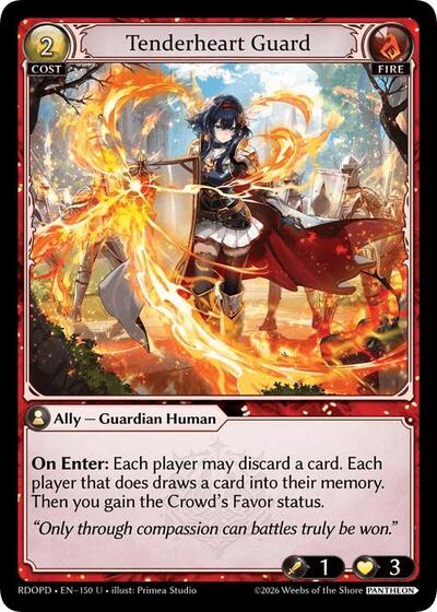 Tenderheart Guard - 150 - Uncommon - Radiant Origins: Pantheon