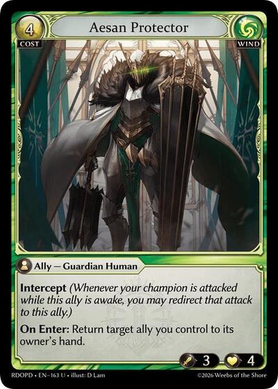 Aesan Protector - 163 - Uncommon - Radiant Origins: Pantheon