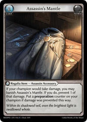 Assassin's Mantle - 016 - Rare - Radiant Origins: Pantheon