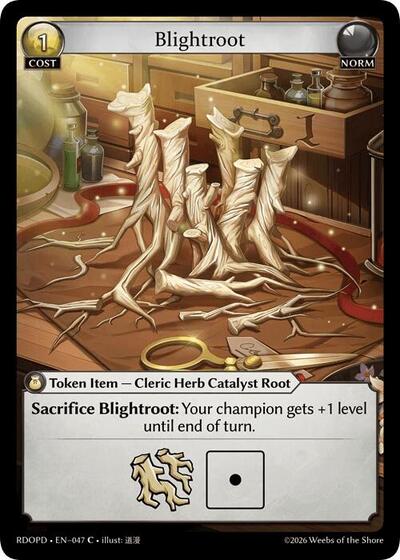 Blightroot - 047 - Common - Radiant Origins: Pantheon