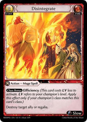 Disintegrate - 131 - Rare - Radiant Origins: Pantheon