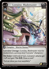 Lorraine, Blademaster - 008 - Common - Radiant Origins: Pantheon