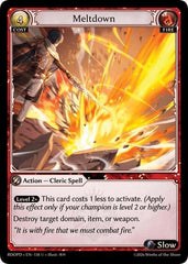 Meltdown - 138 - Uncommon - Radiant Origins: Pantheon
