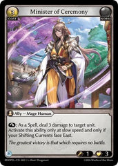 Minister of Ceremony - 085 - Uncommon - Radiant Origins: Pantheon
