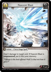 Nascent Blast (088A) - 088A - Common - Radiant Origins: Pantheon