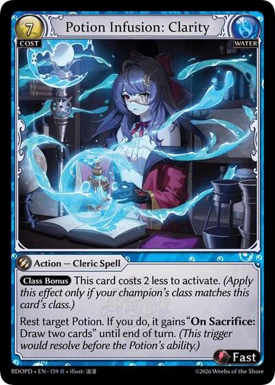 Potion Infusion: Clarity - 159 - Rare - Radiant Origins: Pantheon