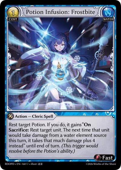 Potion Infusion: Frostbite - 160 - Uncommon - Radiant Origins: Pantheon