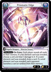 Prismatic Edge - 033 - Super Rare - Radiant Origins: Pantheon
