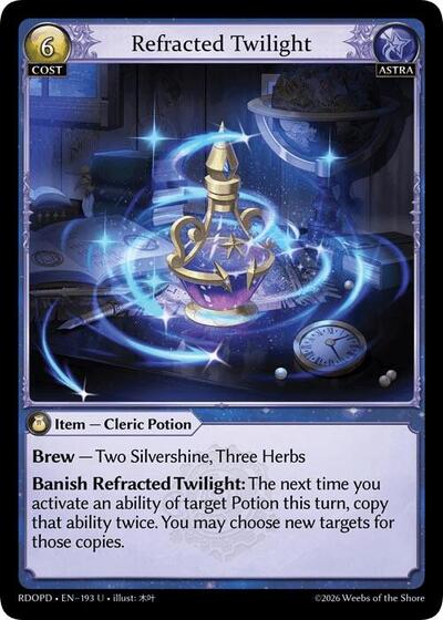 Refracted Twilight - 193 - Uncommon - Radiant Origins: Pantheon