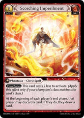 Scorching Imperilment - 144 - Uncommon - Radiant Origins: Pantheon