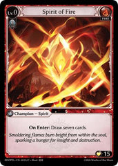 Spirit of Fire (001A) - 001A - Common - Radiant Origins: Pantheon