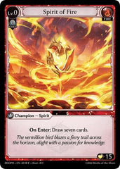 Spirit of Fire (001B) - 001B - Common - Radiant Origins: Pantheon