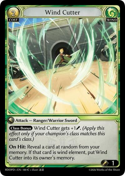 Wind Cutter - 180 - Common - Radiant Origins: Pantheon