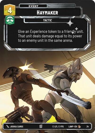 Haymaker - 34 - Common (Foil) - A Lawless Time: Weekly Play Promos