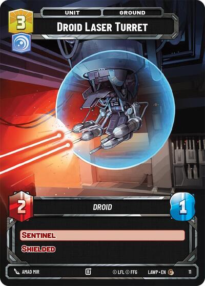 Droid Laser Turret - 11 - Common - A Lawless Time: Weekly Play Promos