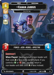 Kanan Jarrus - Spectre One - 10 - Uncommon - A Lawless Time: Weekly Play Promos